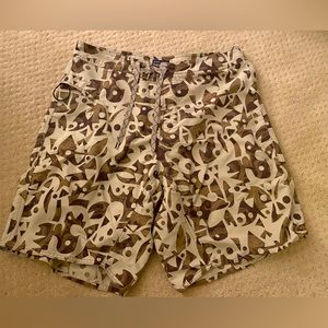 Patagonia boardshorts Brown and tan size 34